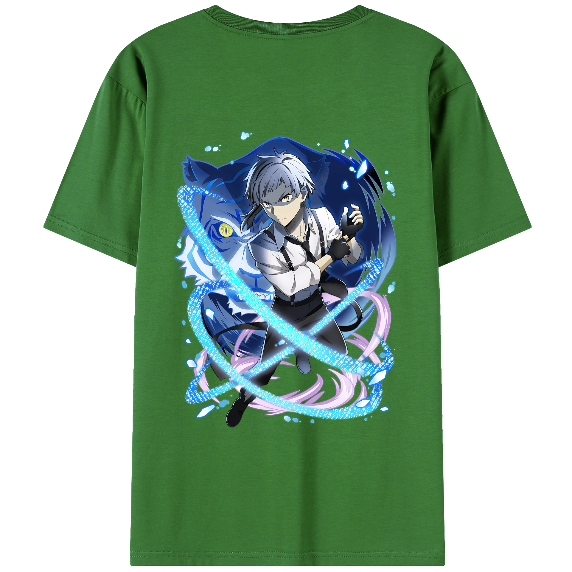 （画像用） 文豪ストレイドッグス Bungo Stray Dogs レディース半袖Tシャツ(バックプリント)